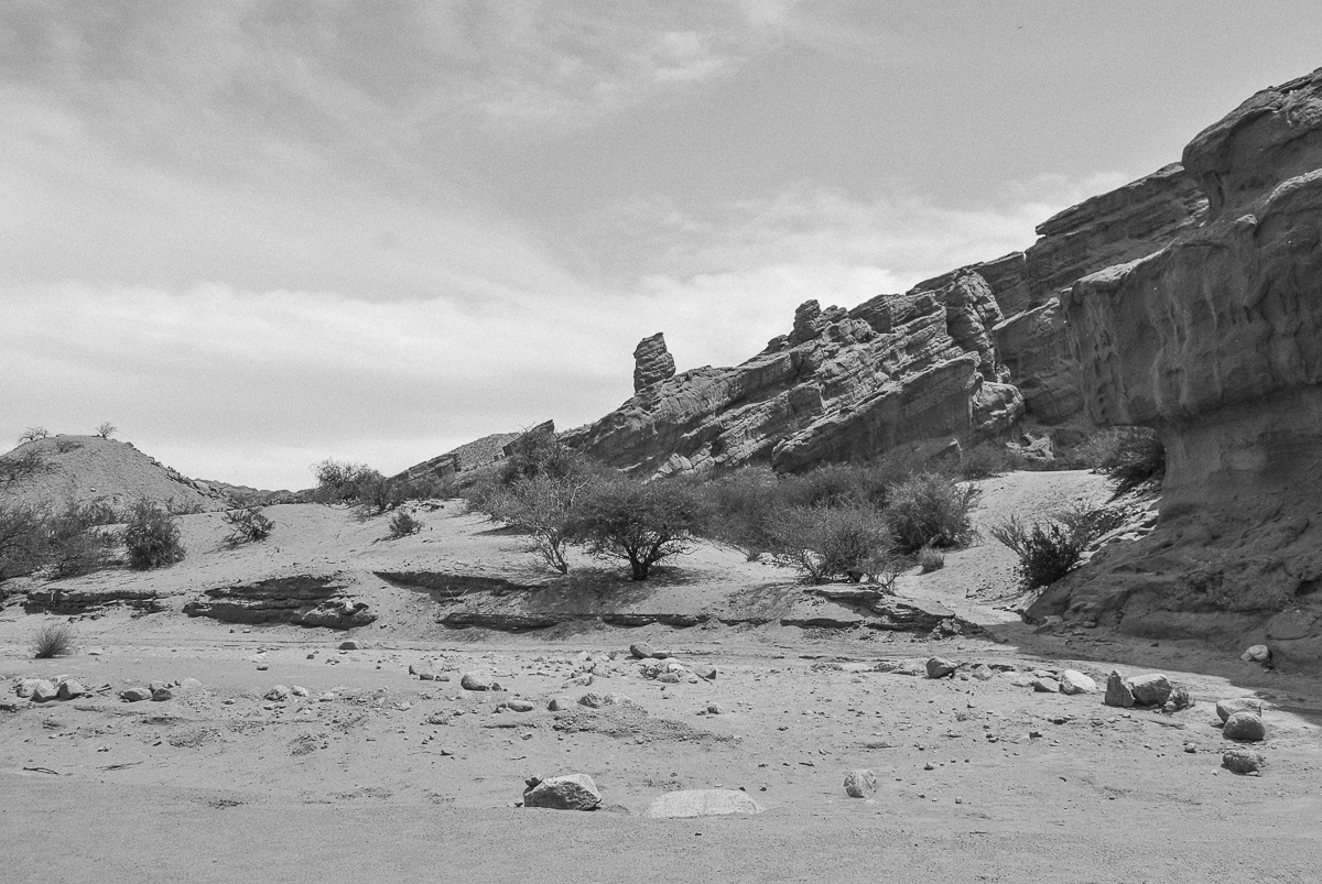Rocks and Sand in the Desert Atacama Desert Andes Argentina